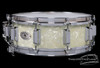 1965 Rogers Dynasonic Snare Drum Vintage White Marine Pearl : 5 x 14