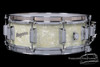 1965 Rogers Dynasonic Snare Drum Vintage White Marine Pearl : 5 x 14