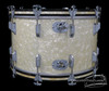 1960s Rogers Holiday White Marine Pearl WMP Bass Drum 14" x 24"