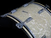 1960s Rogers Holiday White Marine Pearl WMP Bass Drum 14" x 24"