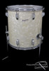 1967 Rogers Holiday White Marine Pearl WMP Floor Tom Drum 16" x 16"