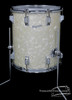 1967 Rogers Holiday White Marine Pearl WMP Floor Tom Drum 16" x 14"