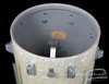 1967 Rogers Holiday White Marine Pearl WMP Floor Tom Drum 16" x 14"