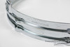 1930s Leedy Broadway Parallel Snare Drum Hoops Engraved Chrome HP14LBRD
