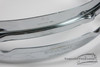 1930s Leedy Broadway Parallel Snare Drum Hoops Engraved Chrome HP14LBRD