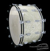 1967 Rogers Holiday White Marine Pearl WMP Concert Bass Drum 14" x 28"
