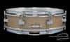 1960s Ludwig Pre-Serial Downbeat Snare Drum Keystone Champagne :  4 x 14 