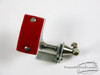 1950s 60s Ludwig Baseball Bat Muffler Nickel Snare Tom Red Felt : Lot002