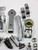 1950s 60s Ludwig Vintage Drum Parts Lot Consolette Rail Muffler : Lot108