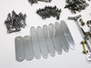 New & Vintage Drum Parts Lot Tension Rods Clutch Wing Screws : Lot086