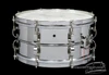 1942 Leedy Commander Model Vintage Nickel 8 Lug Snare Drum  :  6.5 x 14  