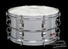 1942 Leedy Commander Model Vintage Nickel 8 Lug Snare Drum  :  6.5 x 14  