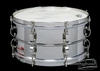 1942 Leedy Commander Model Vintage Nickel 8 Lug Snare Drum  :  6.5 x 14  
