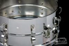 1942 Leedy Commander Model Vintage Nickel 8 Lug Snare Drum  :  6.5 x 14  