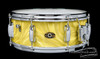 1960s Slingerland Artist Model Snare Drum Gold Satin Flame : 5x14 **SOLD**