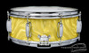 1960s Slingerland Artist Model Snare Drum Gold Satin Flame : 5x14 **SOLD**