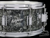 1969 Rogers Powertone Black Diamond Pearl Snare Drum : 6.5 x 14