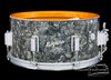 1969 Rogers Powertone Black Diamond Pearl Snare Drum : 6.5 x 14