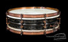 1920s Ludwig DeLuxe Black Beauty 'Scroll Engraved' :  4 x 14  