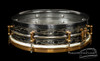 1920s Ludwig DeLuxe Black Beauty 'Scroll Engraved' :  4 x 14  