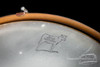 1920s Ludwig DeLuxe Black Beauty 'Scroll Engraved' :  4 x 14  