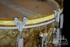 1944 Ludwig & Ludwig Standard 'Butterscotch' Pearl Snare Drum :  6.5 x 15