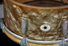 1944 Ludwig & Ludwig Standard 'Butterscotch' Pearl Snare Drum :  6.5 x 15