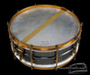 1920s Ludwig DeLuxe Black Beauty 'Floral 12-Point' Engraved :  5 x 14  