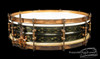 1930s Super Ludwig DeLuxe Black Beauty 'Floral 12-Point' Engraved :  4 x 15  