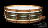 1930s Super Ludwig DeLuxe Black Beauty 'Floral 12-Point' Engraved :  4 x 15  