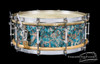 1929-1930 Ludwig Standard-Sensitive Model  Rainbow Pearl / Peacock II Snare :  5 x 14  