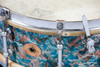 1929-1930 Ludwig Standard-Sensitive Model  Rainbow Pearl / Peacock II Snare :  5 x 14  