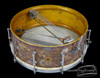 1929 Ludwig New Era Sensitive Model Peacock Pearl Snare :  5 x 14  