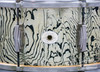 1936 Ludwig & Ludwig Silver Anniversary Abalone Pearl Snare Drum  :  7 x 14 