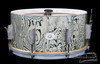 1936 Ludwig & Ludwig Silver Anniversary Abalone Pearl Snare Drum  :  7 x 14 