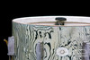 1936 Ludwig & Ludwig Silver Anniversary Abalone Pearl Snare Drum  :  7 x 14 