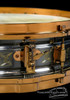 1924-25 Leedy Black Elite Model Snare Drum :  4 x 14  