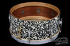 1920s Leedy Black Onyx Professional Model Snare Drum :  6 x 14  