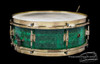 1920s Leedy Jade Green Professional Model Snare  :  5 x 14  