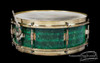 1920s Leedy Jade Green Professional Model Snare  :  5 x 14  