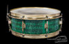 1920s Leedy Jade Green Professional Model Snare  :  5 x 14  