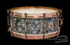 1920s Slingerland Tone Flange Black Diamond Pearl Snare  :  5 x 14  