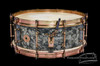 1920s Slingerland Tone Flange Black Diamond Pearl Snare  :  5 x 14  