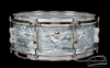 1960 Ludwig Trans Badge Jazz Festival Sky Blue Pearl Snare : 5 x 14 **SOLD**