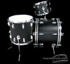 1970s Ludwig Black Panther Downbeat Drum Kit - 20 12 14 **SOLD**