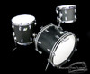 1970s Ludwig Black Panther Downbeat Drum Kit - 20 12 14 **SOLD**