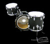1970s Ludwig Black Panther Downbeat Drum Kit - 20 12 14 **SOLD**