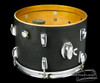 1970s Ludwig Black Panther Downbeat Drum Kit - 20 12 14 **SOLD**
