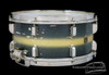 1946 Leedy Broadway Standard Model Snare Drum Black Gold Duco:  6.5 x 14  