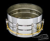1920s Leedy Professional Model Elite Snare Drum Brass :  7 x 14